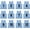 Sky Blue1-12, variant on YOUI-GIFTS Set of 12 Numbered (1-12) Soccer Vests/Sport Pinnies/Training Bibs with Free Carry Bag