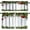 Style-9, variant on Christmas Curtains Valance, Buffalo Check Snowflake Merry Christmas Short Rod Pocket Curtains, Bedroom Living Room Window Treatments 54x18 Inches