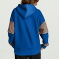 thumbnail image 3 of Wensltd Chandail à Capuche de Printemps pour Femmes Décontracté Couleur Unie Col Rond Manches Longues Chandail Blouse, 3 of 6