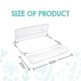 thumbnail image 3 of Regalo Swing Down Double Sided Bed Rail Guard, with Reinforced Anchor Safety System, 3 of 10