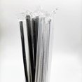 thumbnail image 3 of 500pcs Pearl Milk Tea 8mm Thick Straws Individually Packaged Transparent Black Plastic Straws, 3 of 3
