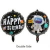 Outer Space Party Astronaut Balloon Rocket Foil Balloons Galaxy Theme Party Boy Kids Birthday Party Decor Helium Globos