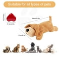 thumbnail image 7 of IFOYO Heartbeat Dog Toy, Relieving Dog Anxiety Toy with Calming Heartbeats Sound for Puppies Dogs Cats Separation Anxiety, Puppy Heartbeat Comforter for Behavioral Training (Washable, Light Brown), 7 of 7
