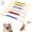 Mixed Color, variant on Giant Cotton Swabs Cat Toys with Catnip,Colorful Giant Q-Tip Kicker Cat Toy,Relieve Anxiety Boredom Exercise Play Accessories for Cats (Purple)