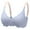 Blue, variant on Seamless Bras for Women V Neck Wireless Bra Comfortable Bralettes T-Shirt Everyday Sleep Bra with Adjustable Strap