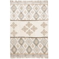 thumbnail image 4 of Casavani Block Printed Grey Cotton Dhurrie Hallway & Kitchen Runner Area Rug Outdoor Kilim 3x20 feet, 4 of 7
