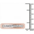 thumbnail image 4 of 1 Carat T.W. Diamond Men's 14kt Rose Gold Wedding Band, 4 of 5