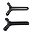 thumbnail image 3 of SIEYIO Lens Support Bracket Adjustable 2 Wheeled Y Shaped Lens Support Frame Vertical, 3 of 7