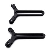 lanema Lens Support Bracket Adjustable 2 Wheeled Y Shaped Lens Support Frame Vertical Adjustment Suitable for Camera