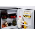 thumbnail image 5 of Frigidaire 1.6 Cu. ft. Compact Refrigerator with Chiller Compartment, Mini Fridge for Bedroom, Dorm, Office, Small Beverage Refrigerator, Slate, 5 of 8