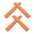 thumbnail image 2 of Miangastore Cork Notice Board 5Pcs Orange Organizing Notes For Office Bulletin Needs, 2 of 9