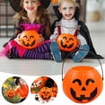 thumbnail image 4 of Up to 35% off Halloween Decor Indoor Plastic Pumpkin Bucket Halloween Pumpkin Or Treat Buckets For Kids, 4 of 4