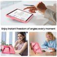 thumbnail image 3 of Fintie Shockproof Case for Samsung Galaxy Tab A11+ Plus 2025/ A9+ Plus 11 Inch 2023, Slim Frosted Hard Cover with Multi-Angle Kickstand, Pink, 3 of 8