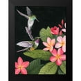 thumbnail image 2 of Popp, Grace 12x14 Black Modern Framed Museum Art Print Titled - In the Plumeria I, 2 of 5