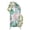 Pink, Green, Teal, variant on Green Pink Monstera Leaves Arch Backdrop Cover 4FT, Summer Botanical Tropical Spandex Fitted Stretchy Arch Stand Covers, Round Top Chiara Backdrop Cover for Wedding Party Birthday Baby Shower