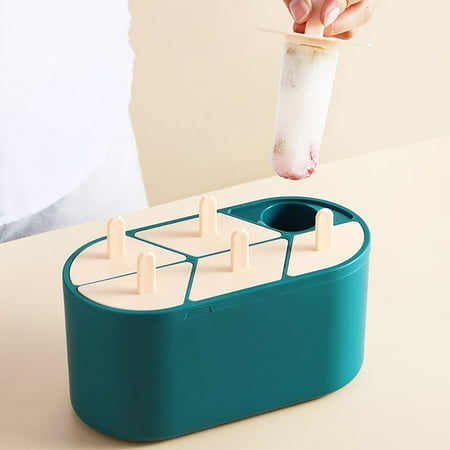 

BAOLIANKE Ice Cube Molds 6-PCS Silicone Popsicle Mould Popsicle Yogurt Mold Maker Mold Ice Cream