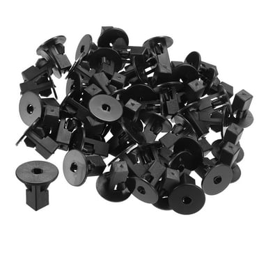Unique Bargains Fender Liner Clips Replacement for Toyota Corolla No.90189-06013/90080-18012/90081-18005 Black 50Pcs
