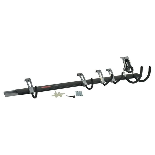 Rubbermaid FastTrack® Garage Storage AllinOne Rail & Hook Wall