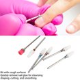 thumbnail image 4 of Juego de brocas para decoración de uñas brocas de cerámica para decoración de uñas superficies rugosas rotación CW CCW para dar forma a manicuristas ANGGREK Otros, 4 of 8