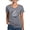 Gray, variant on - Nerf Play Beyond Limits T Shirt - Women's V-Neck Dark T-Shirt