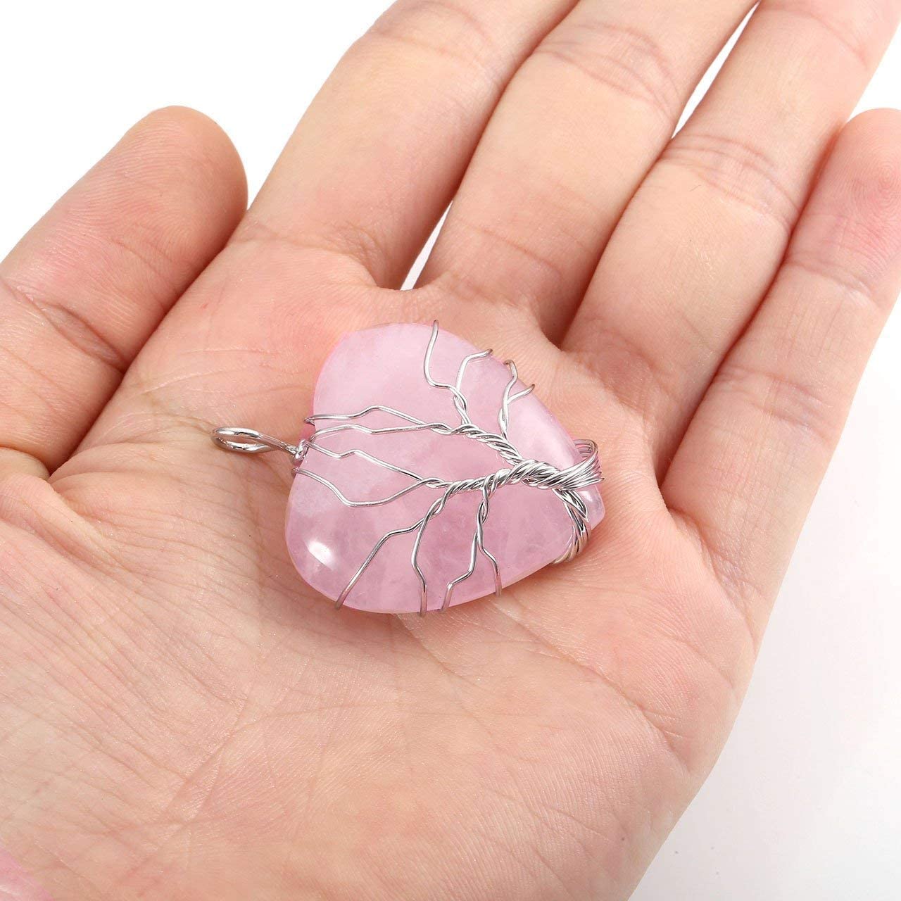 Natural Rose Quartz Healing Crystal 