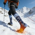 thumbnail image 4 of Rechargeable Heated Socks for Men Women,Washable,USB Battery Heated Socks 3 Heating Levels for Camping,Hiking,Hunting,Skiing,Walking,Fishing,Winter Sports Outdoors Snowflake Foot Leg Warmers, 4 of 6