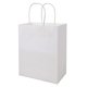 thumbnail image 1 of Bolsa de papel kraft bagmad de 8 x 12 x 25 cm con asas, 100 unidades, 1 of 8
