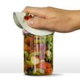 thumbnail image 2 of Letter P Floral Monogram Initial Round Rubber Non-Slip Jar Gripper Lid Opener, 2 of 5