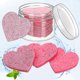 thumbnail image 1 of 50pcs Facial Sponges Compressed Natural Cellulose Sponge Heart Shape Face Sponge For Face Cleansing Exfoliating Makeup Removal, 1 of 5
