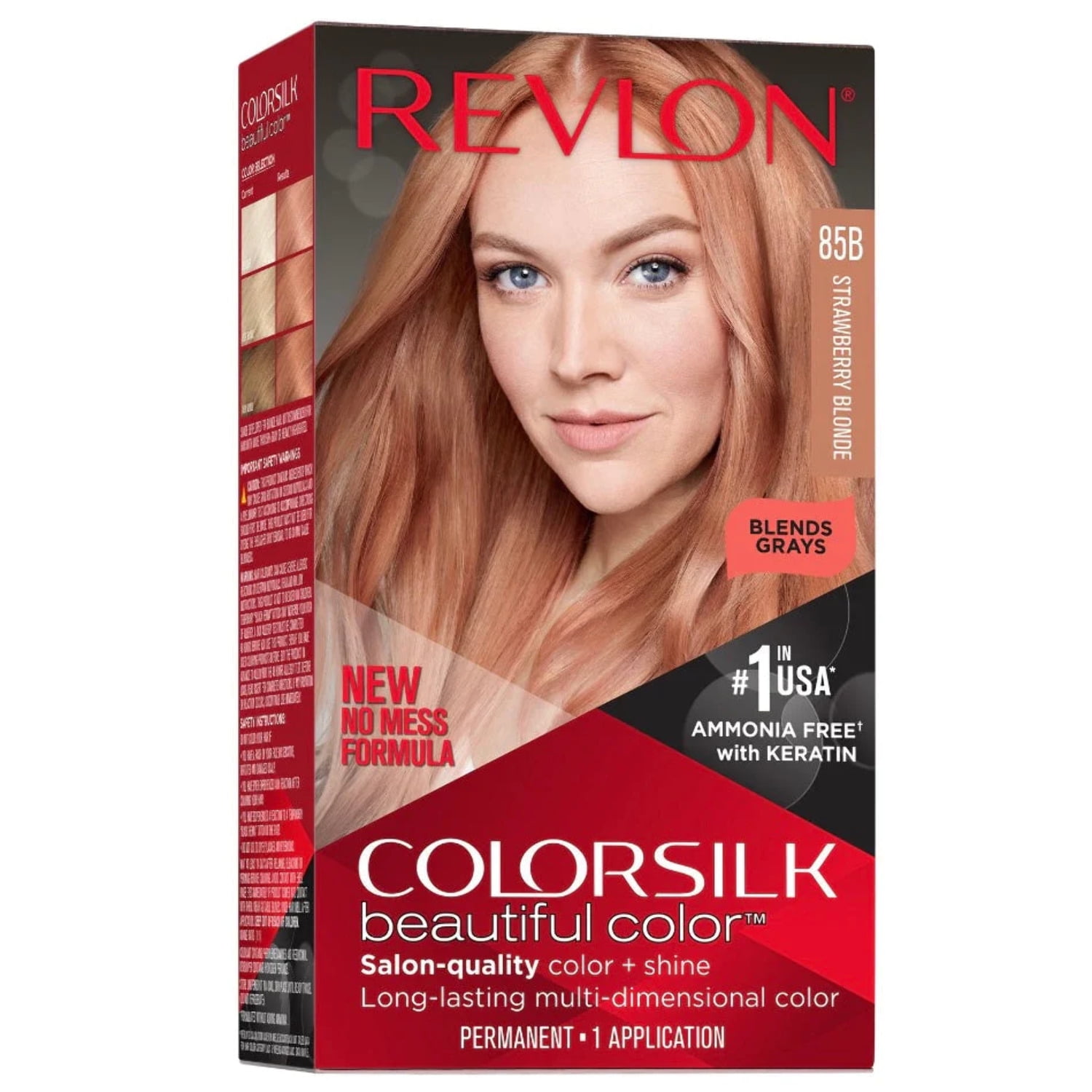 Revlon Colorsilk Beautiful Color Permanent Hair Color, LongLasting