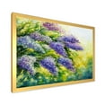 thumbnail image 2 of Designart 'Impressionism Lilac Tree In The Garden' Traditional Framed Art Print, 2 of 4