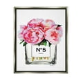 thumbnail image 3 of Stupell Industries Glam Paris Vase with Pink Peony Luster Gray Framed Floating Canvas Wall Art, 16x20, by Amanda Greenwood, 3 of 5