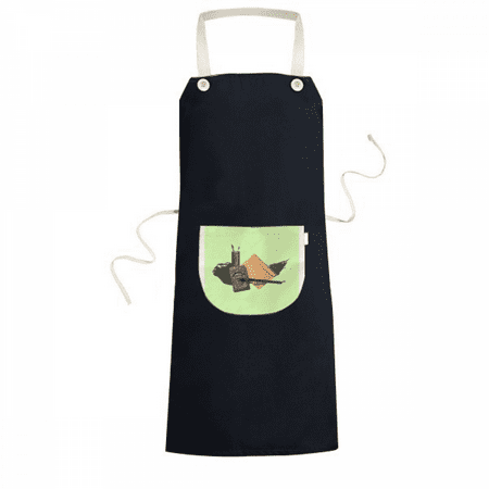 

Splatter Chinese Essence Unrestrained Apron Bib Sarong Cooking Baking Kitchen Pocket Pinafore