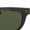 Black/Green, variant on Men's Polarized Balorama RB4089-601/58-62 Black Rectangle Sunglasses