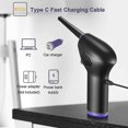 thumbnail image 3 of Plumero de aire comprimido - Plumero de aire eléctrico inalámbrico recargable, batería recargable más fuerte de 15000mah, potente 36000 Rpm, carga rápida usb-c, ele kaili Sencillez, 3 of 5