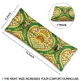 thumbnail image 4 of Tribal Retro Paisley Floral Seatbelt Pillow for Post-Surgery - Mastectomy Breast Cancer Recovery Cushion - Ethnic Ornament Car Travel Pillow with Secure Straps, 4 of 6