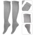 thumbnail image 3 of 1 Pair Premium All Seasons Socks Simple Piled Style Stockings Warm Socks, 3 of 9