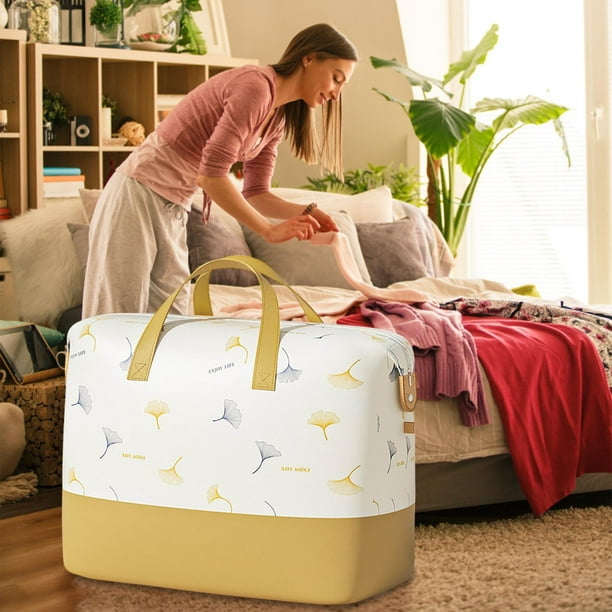 Organizadores y almacenamiento de armarios, Organización y almacenamiento, Contenedores de almacenamiento, Bolsa de almacenamiento de ropa dividida en compartimentos Bolsa de almacenamiento de ropa de