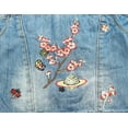 thumbnail image 5 of KIDSCOOL SPACE Little Girl Flower Embroidered Jean Outfits Jacket 10T, 5 of 6