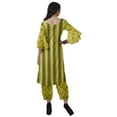 thumbnail image 4 of Moomaya Women's Printed Indian Ethnic Clothing Set-Printed Kurta w/ Pants, Designer Tunic Dress, 4 of 9