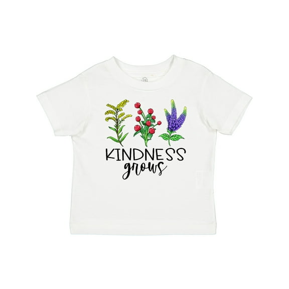 Inktastic Kindness Grows Wildflowers Boys or Girls Baby T-Shirt