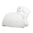 thumbnail image 4 of Vsenkes Ski Helmet Cover Funny Snow Helmet Covering for Women Men Kids Adults Skiing White, 4 of 9