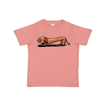 

Inktastic Little Red Doxie Gift Toddler Boy or Toddler Girl T-Shirt