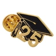 thumbnail image 4 of Pin con distintivo de graduación, broche para ceremonias de graduación, Pin para gorro de graduación, broche de Metal, Pin decorativo, accesorio de ropa, 4 of 5