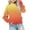 Yellow, variant on ZACPNCV Girls Sweatshirt Gradient Crewneck Sweatshirts Long Sleeve Tops Casual Pullover Mint Green 2-3 Years