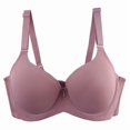 thumbnail image 1 of Plus Size Seamless Wireless Bra and Briefs Set Thin Cup No Nylon Lace Unisex, 1 of 6