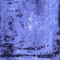 thumbnail image 1 of Ahgly Company Indoor Square Oriental Blue Industrial Area Rugs, 4' Square, 1 of 4