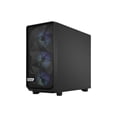 thumbnail image 3 of Fractal Design Meshify 2 RGB Black TG Light Tinted Tempered Glass Window ATX Mid Tower Computer Case, 3 of 13