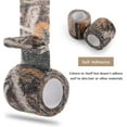 thumbnail image 4 of 6 Roll Camo Wrap Tape Non-Woven Stealth Bandage Form Wrap 2'' x 177'' Self-Adhesive Protective Bandage for Fly Fishing Bicycle, 4 of 6