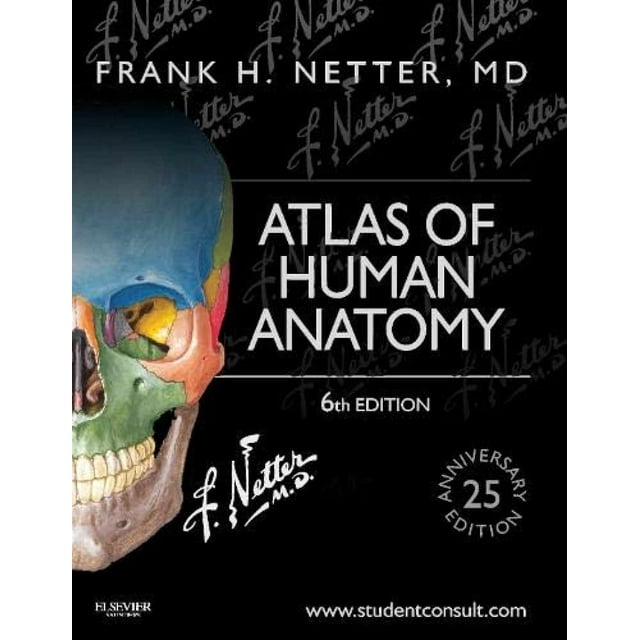 Netter Basic Science: Atlas Of Human Anatomy By Frank H. Netter, Revised 6th Edition